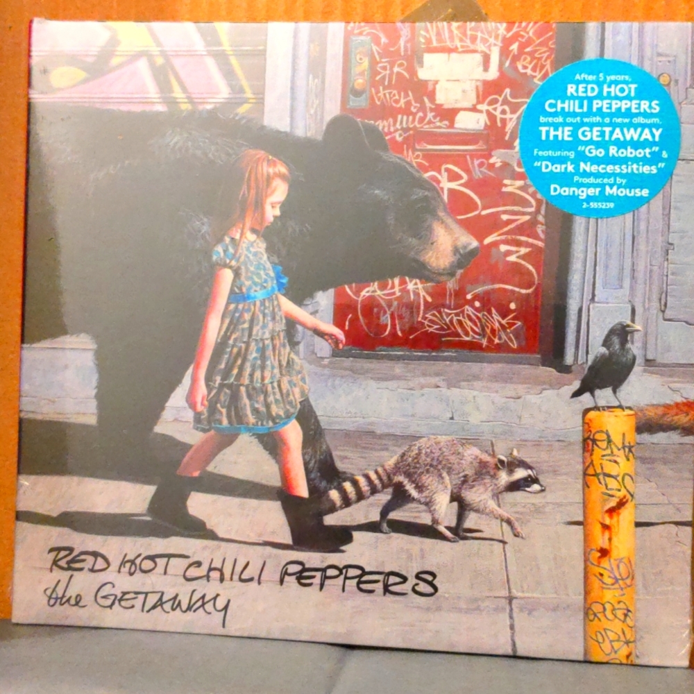 ❤️ RED HOT CHILI PEPPERS The Getaway Music CD New